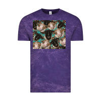 Cloud Purple suffolk ewe and merino ram sheeps Vintage Tee - BarkalooDesign