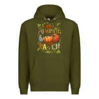 Army Green Cutest pumpkin in the patch Premium Hoodie - NancyCooperArtShop
