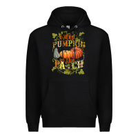 Black Cutest pumpkin in the patch Premium Hoodie - NancyCooperArtShop