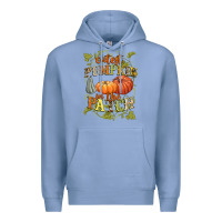 Colony Blue Cutest pumpkin in the patch Premium Hoodie - NancyCooperArtShop