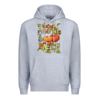 Heather Grey Cutest pumpkin in the patch Premium Hoodie - NancyCooperArtShop