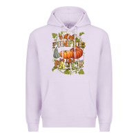 Lilac Cutest pumpkin in the patch Premium Hoodie - NancyCooperArtShop