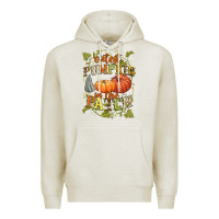 Oatmeal Heather Cutest pumpkin in the patch Premium Hoodie - NancyCooperArtShop