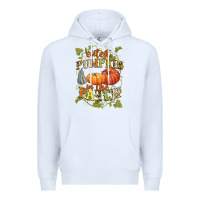 White Cutest pumpkin in the patch Premium Hoodie - NancyCooperArtShop