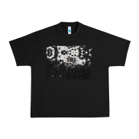 Black cowhide background Urban Heavy Tee - BarkalooDesign