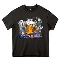 Asphalt dad life beer and tools Heavy Core Tee - BarkalooDesign