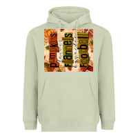 Matcha pumpkins leaves flannels hayrides football Heavyweight Hoodie - texasbilliewilder