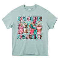 Arona 50 coffee 50 anxiety coffee cups Heavy Core Tee - Zillion Design Studio