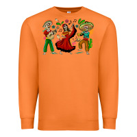 Carrot Mexican Skeletons Premium Sweatshirt - texasbilliewilder