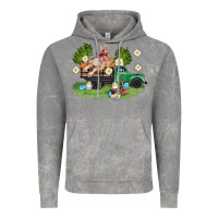 Cloud Rock easter truck with bunny Vintage Hoodie - AdoDesignShop