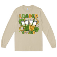 Mushroom loaded on luck Long Sleeve Tee - MaliasSmallBusiness