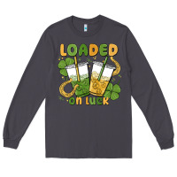 Smoke loaded on luck Long Sleeve Tee - MaliasSmallBusiness