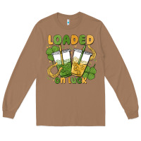 Toasted Coconut loaded on luck Long Sleeve Tee - MaliasSmallBusiness