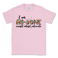 Bubblegum Pink i am au some Classic Tee - MaliasSmallBusiness