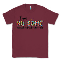 Burgundy i am au some Classic Tee - MaliasSmallBusiness
