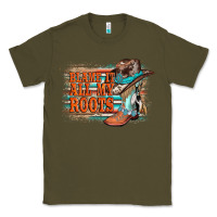 Army Green blame it all my roots Classic Tee - AdoDesignShop