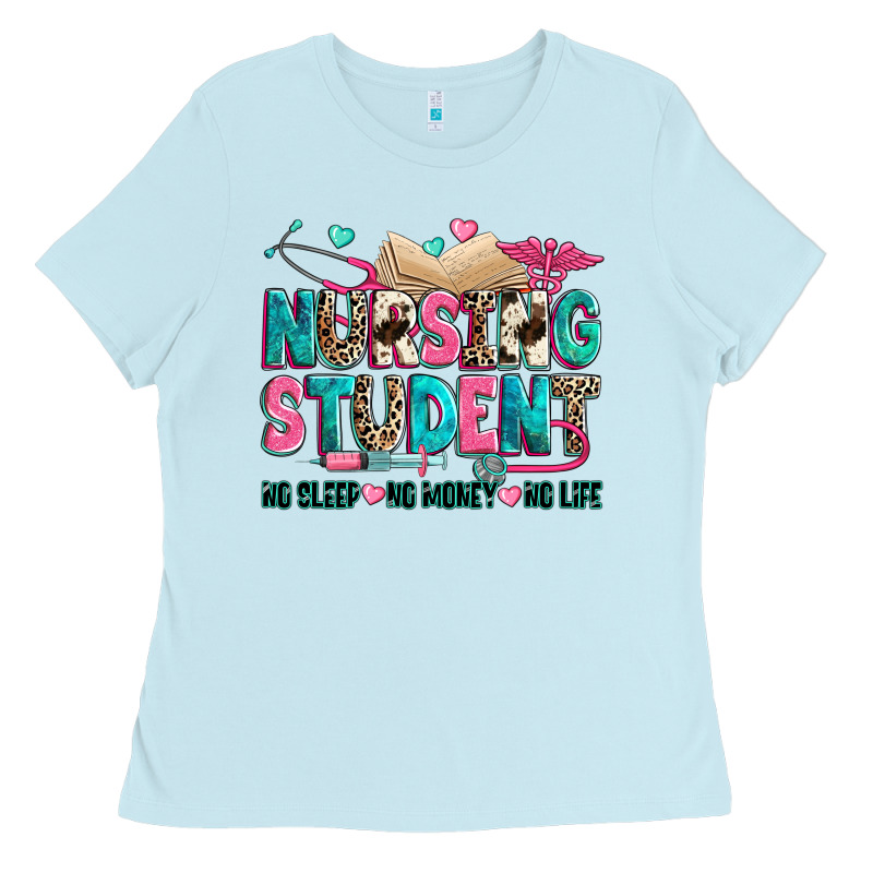 Nursing Student Ladies Tee by Zillion Design Studio | Teevron