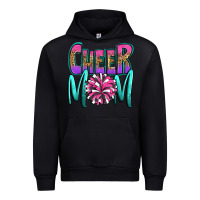 Black cheer mom Urban Hoodie - OliviaCreatesArt