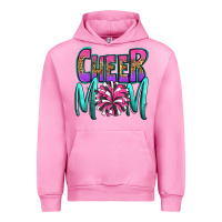 Fuchsia Pink cheer mom Urban Hoodie - OliviaCreatesArt