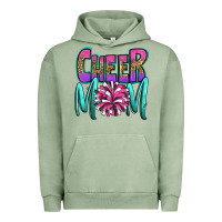 Pigment Oil Green cheer mom Urban Hoodie - OliviaCreatesArt