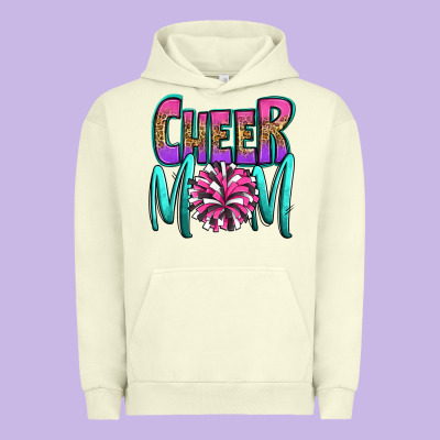 Cheer Mom Urban Hoodie Designed By Oliviacreatesart