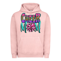 Pigment Salmon cheer mom Urban Hoodie - OliviaCreatesArt