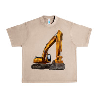 French Oak excavator Urban Heavy Tee - LillyAllenDesigns