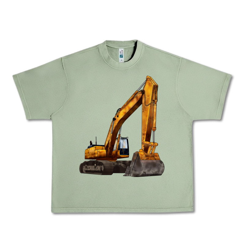 Excavator Urban Heavy Tee by LillyAllenDesigns | Teevron