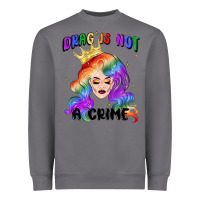 Storm drag is not a crime fabulous drag queen Heavyweight Sweatshirt - MaliasSmallBusiness