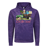 Cloud Purple easter on the hunt Vintage Hoodie - AdoDesignShop