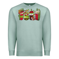Seafoam Mexico Coffee Cups Premium Sweatshirt - texasbilliewilder