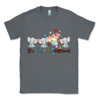 Charcoal Heather it's okay to be different Classic Tee - MaliasSmallBusiness