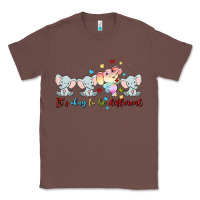 Chestnut it's okay to be different Classic Tee - MaliasSmallBusiness