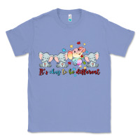 Colony Blue it's okay to be different Classic Tee - MaliasSmallBusiness