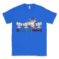 True Royal it's okay to be different Classic Tee - MaliasSmallBusiness