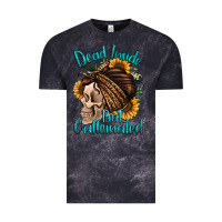 Cloud Black dead inside but caffeinated Vintage Tee - Jasminsmagicworld