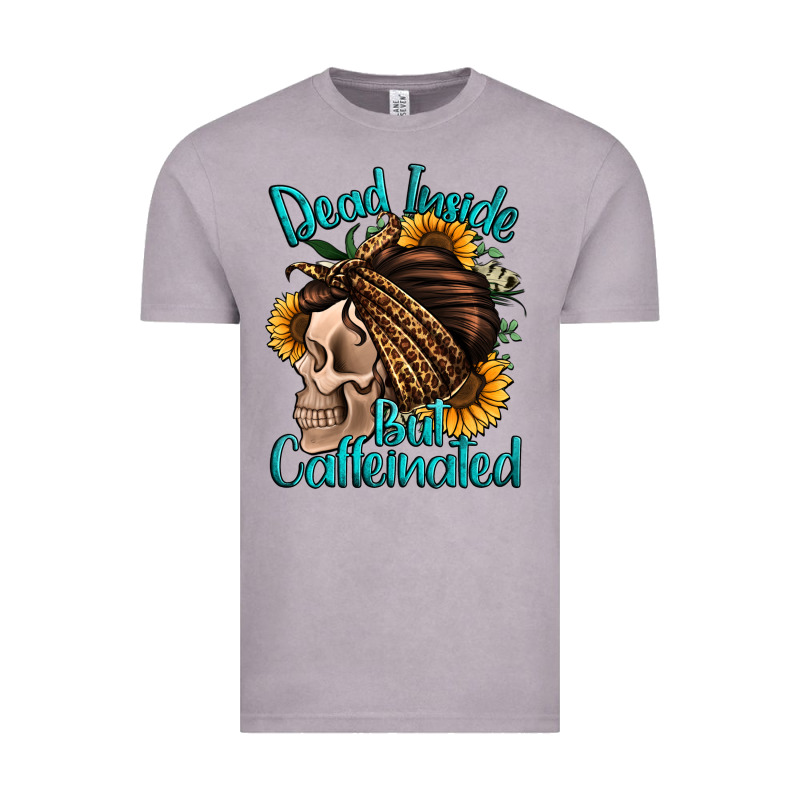 Dead Inside But Caffeinated Vintage Tee by Jasminsmagicworld | Teevron