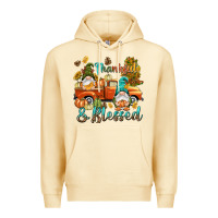 Pina Colada Fall Thankful and blessed Premium Hoodie - NancyCooperArtShop