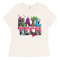 Bone nail tech Ladies Tee - Zillion Design Studio
