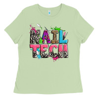 Matcha nail tech Ladies Tee - Zillion Design Studio
