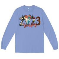 Colony Blue 2023 senior bull skull Long Sleeve Tee - JahusDesignShop