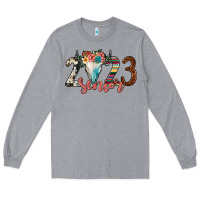 Heather Grey 2023 senior bull skull Long Sleeve Tee - JahusDesignShop