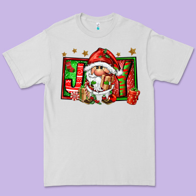 Joy Santa Gnomes Premium Tee Designed By Fadigitalartstudio
