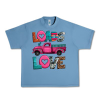 Pebble Blue loads of love valentine's day truck Urban Heavy Tee - Jasminsmagicworld
