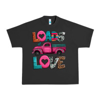 Pigment Black loads of love valentine's day truck Urban Heavy Tee - Jasminsmagicworld
