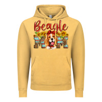 Vintage Mustard beagle mom Vintage Hoodie - Artiststas