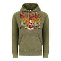 Vintage Olive beagle mom Vintage Hoodie - Artiststas