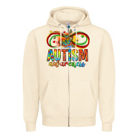 Sandshell autism awareness butterfly infinity symbol Zipper Hoodie - LillyAllenDesigns