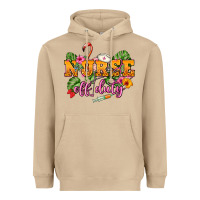 Mushroom Nurse off duty Heavyweight Hoodie - NancyCooperArtShop