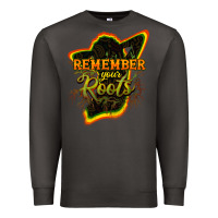 Smoke remember your roots Premium Sweatshirt - NancyCooperArtShop